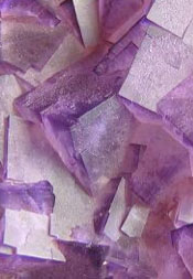 \Fluorine is found in nature in the form of calcium fluoride, CaF2, called fluorite, which forms regular crystals.