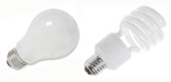Argon gas is used to fill conventional incandescent and fluorescent light bulbs.