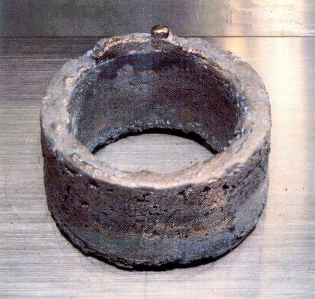 A ring of 99.96% pure electro-refined plutonium (Los Alamos National Laboratory))